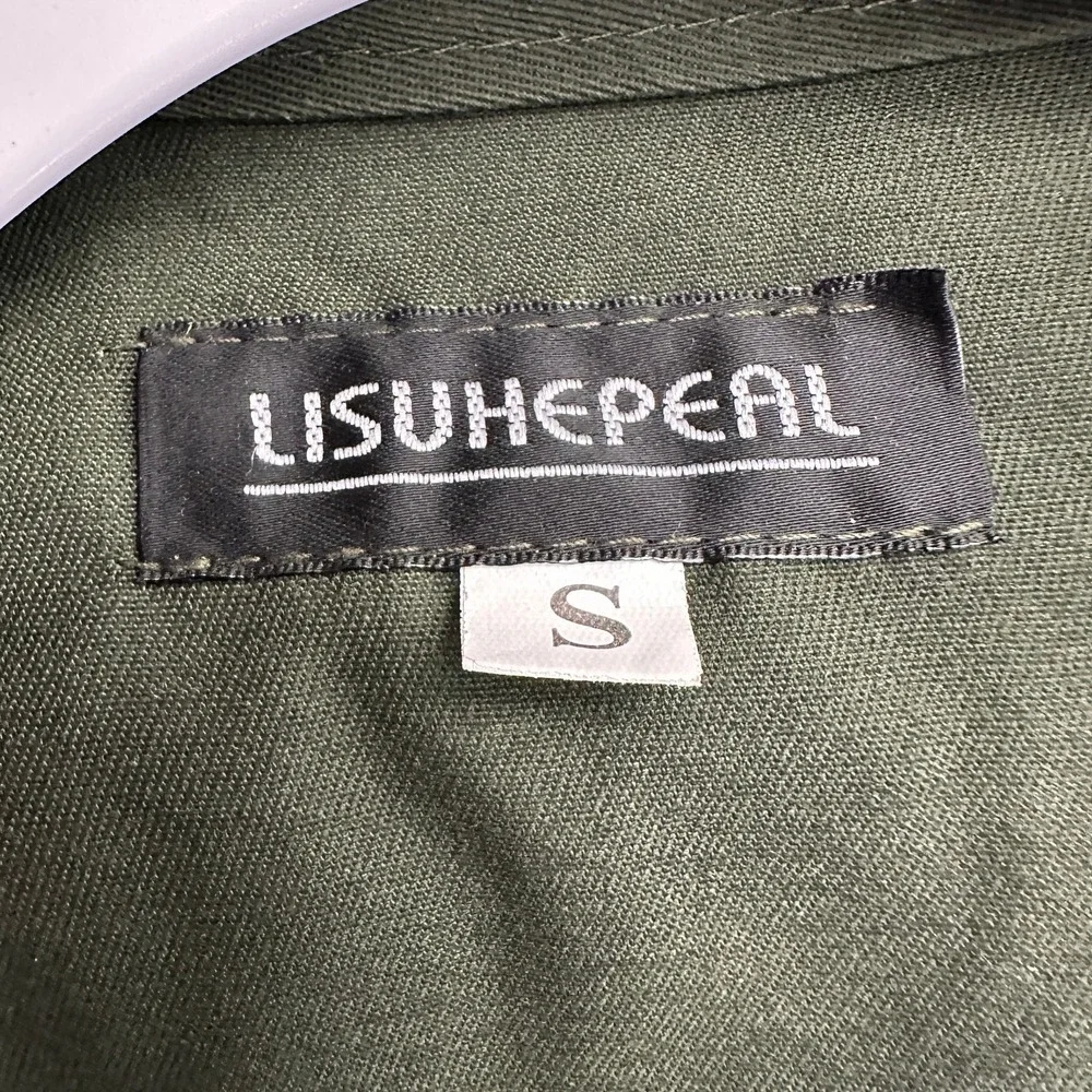 Lisuhepeal Men Tactical Utility Vest Sz S Multi Pocket Military Fishing Outdoors